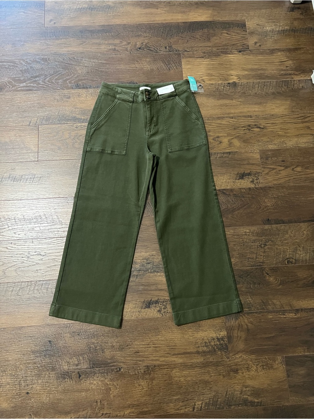 Maurices Olive Green Wide Leg Pants